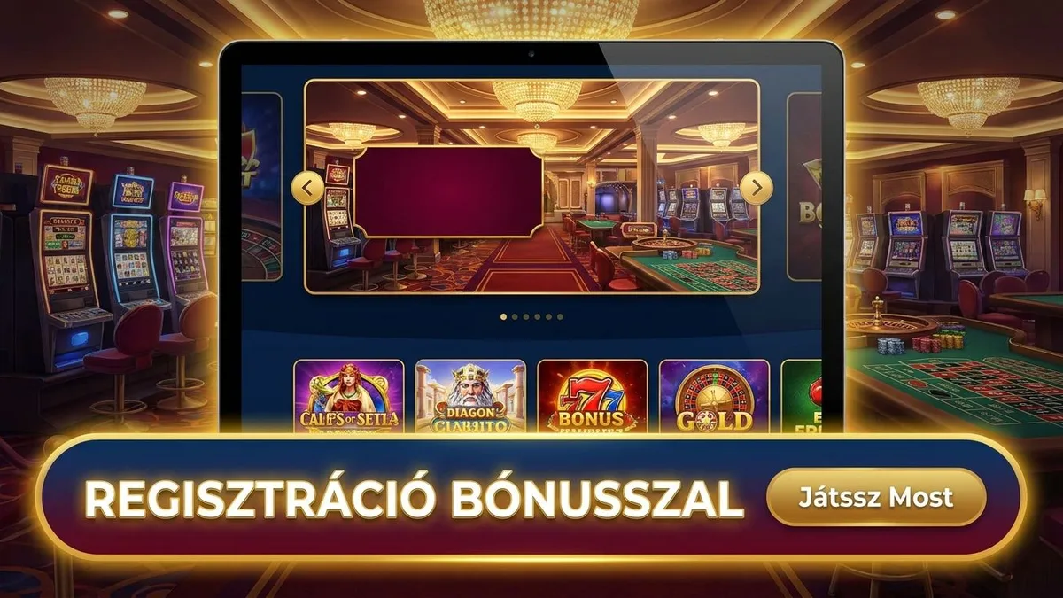 Regisztráció bónusszal
